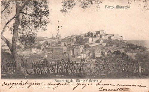 Imperia panorama monte - imperia,