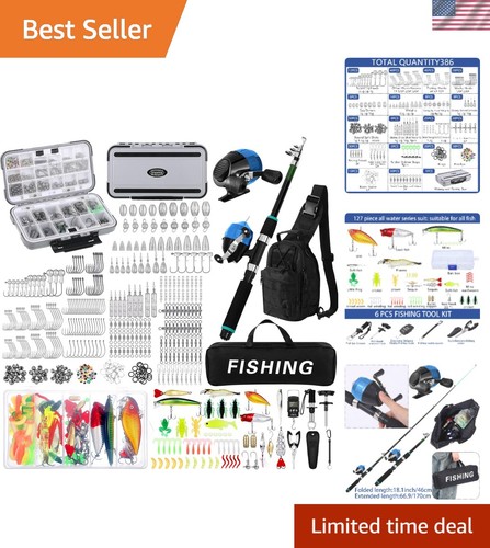 484 pezzi kit pesca - da,