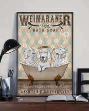 Poster weimaraner sapone da - sapone,
