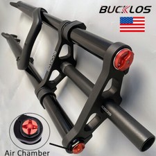 Forcella sospensione pneumatica 26" elettrica/MTB/XC 180mm viaggio QR 41mm offset 4.0 pneumatico grasso