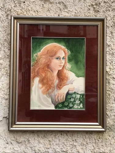 Quadro vintage realizzato - , a