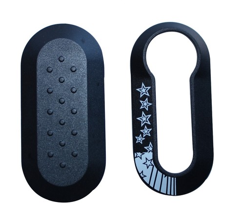 Guscio cover chiave nera - cover,
