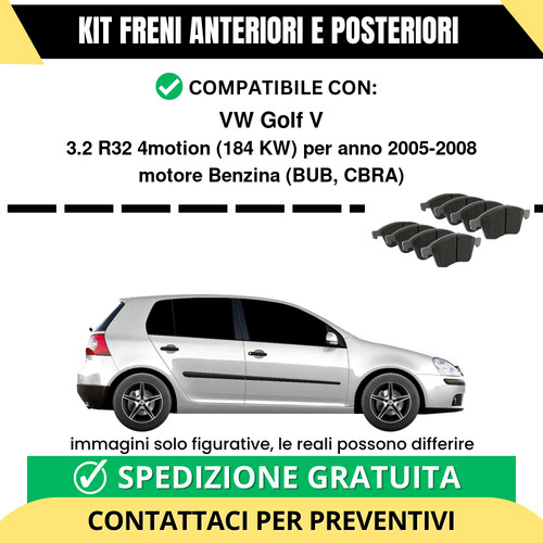 Pastiglie freno ant post vw - ant,