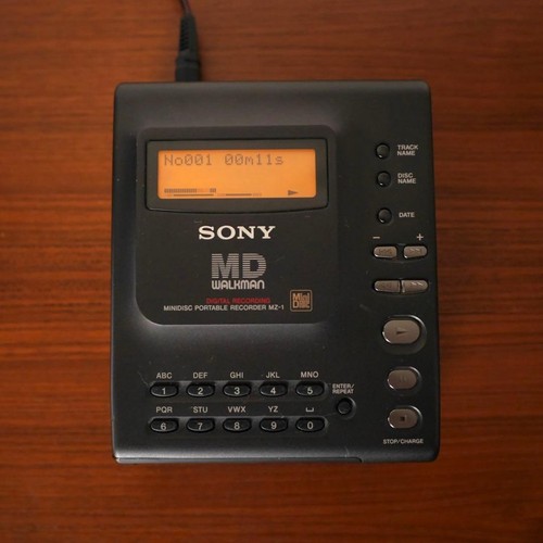 Sony minidisc recorder - mz-1,
