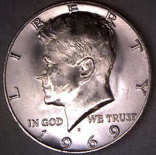 1969 D UNCIRCULATED SILVER