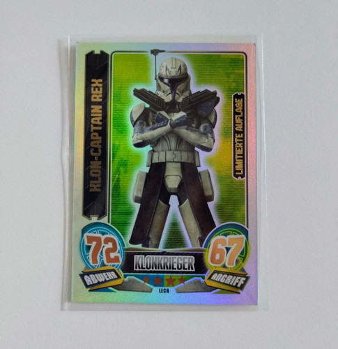 Topps force attax - clone, wars