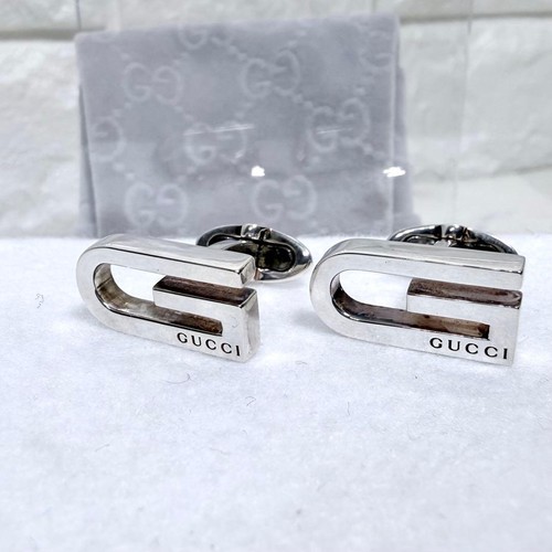 Gemelli quadrati gucci logo - quadrati,