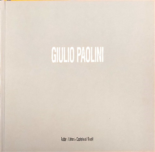 Catalogo giulio paolini - -,
