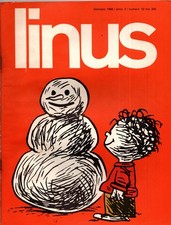 fumetti e memorabilia. LINUS anno 2 Gennaio 1966 cm 20,5 x cm. 27