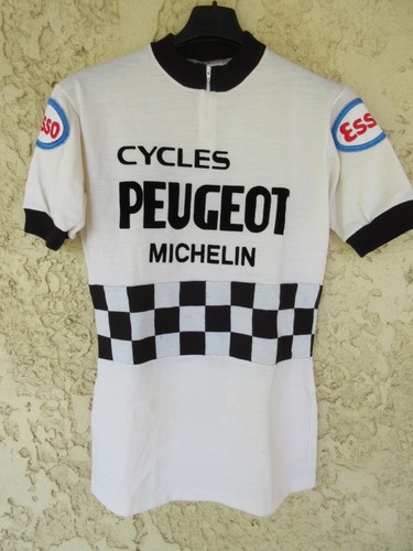 Maillot peugeot esso - esso, michelin