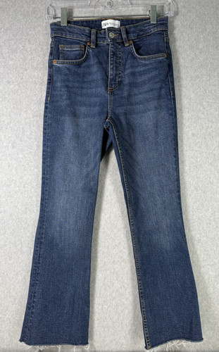 Zara women jeans - jeans, med-dark
