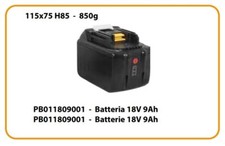 Batteria 18Volt - 9Ah per