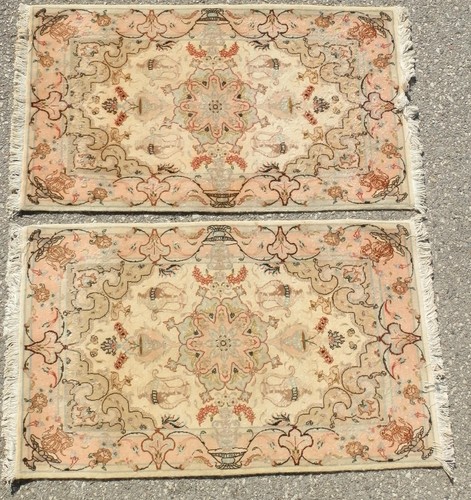 Coppia tappeti tabriz 120x70 - tabriz,