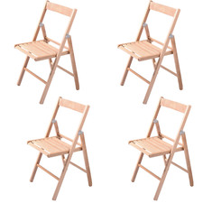 SEDIA PIEGHEVOLE IN LEGNO DI