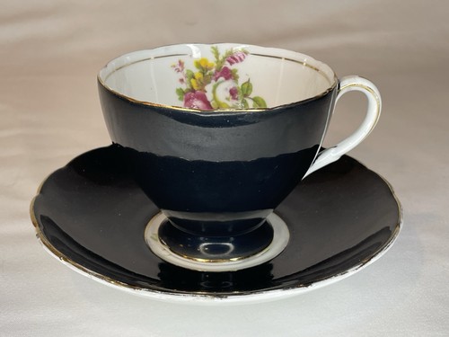Tazza piattino vintage foley - e,