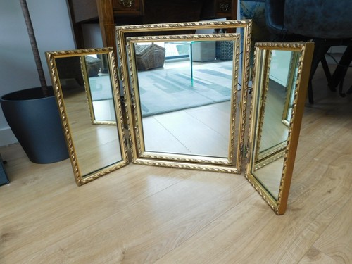 specchio trittico vintage