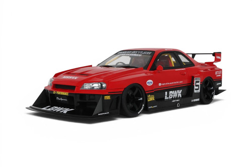 Nissan skyline r34 gt - 1:18,