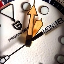 🔝 PAGANI DESIGN PD1726 LUMINOSO SEIKO NH36A AUTOMATICO 100MT ZAFFIRO OROLOGIO ⌚