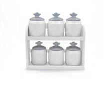 Set 6 Barattoli da Cucina