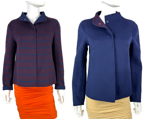 Cappotto giacca reversibile