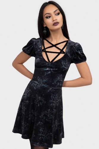 Mini abito killstar moonlit - killstar,