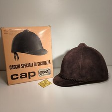 Casco per equitazione in velluto cappello Taglia 57-Vintage 1980 -Boeri Sport