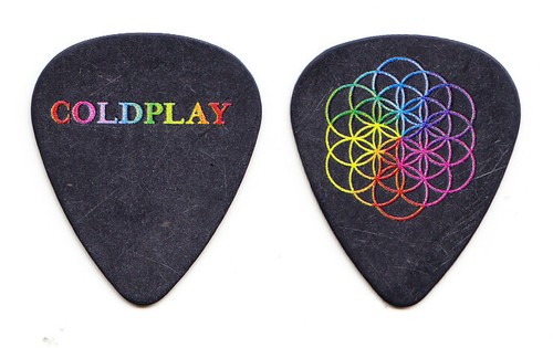 Plettro chitarra coldplay - chitarra,