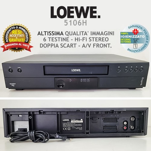 Videoregistratore vhs loewe - videoregistratore,