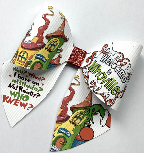 Grinchy whoville xmas tela - whoville,