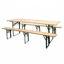 Set birreria 220x80 - in, legno