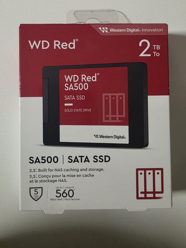 Western digital ssd - ssd, red