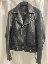 Giacca moto pelle vintage