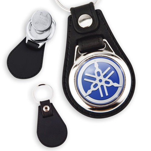 Porte clés yamaha bleu gris - porte-clés,