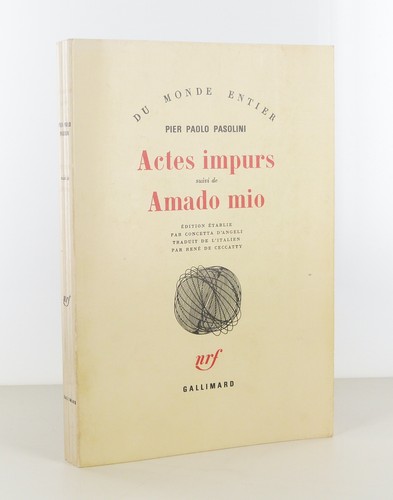 Pier paolo pasolini actes - pier,