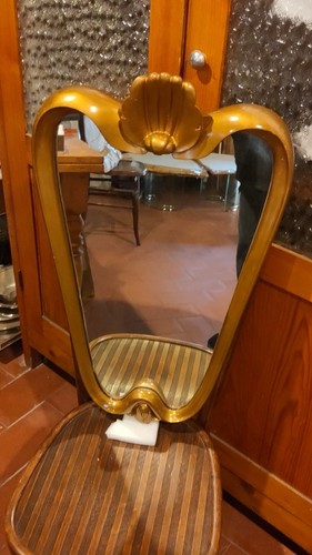 Specchiera antica legno - specchiera,