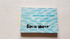 Honda VF 750 F 1982 manuale uso manutenzione libretto INGLESE originale