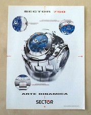 A827-Advertising Pubblicità-2000 - SECTOR 750 - OROLOGI