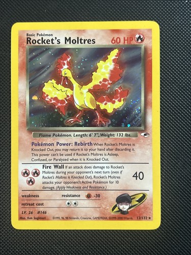 Rocket moltres 132 - rocket's, 12/132