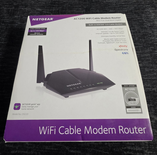 Netgear c6220 ac1200 - netgear, router