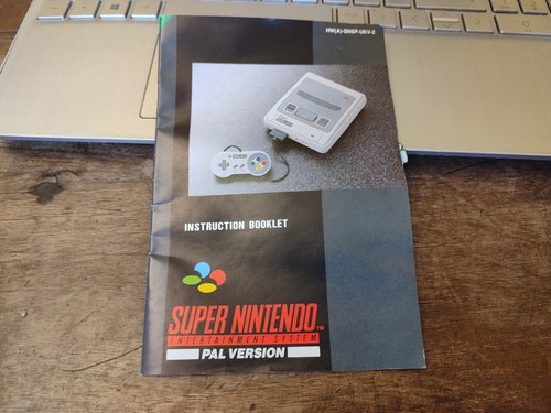 Instruction booklet super - instruction,