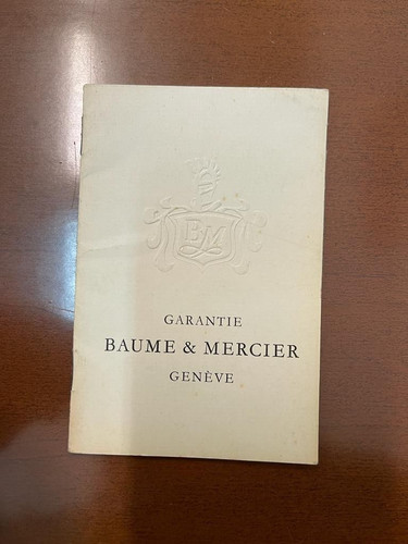 Baume mercier garanzia - baume, in