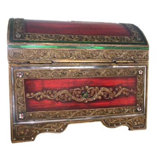 Cassapanca legno vintage - in,