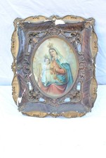 Antico Ritratto Madonna Vetro