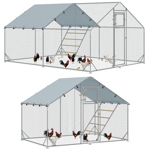 Pawhut pollaio 12m per - pollaio, da