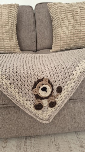 Coperta neonato leone fatta - , a