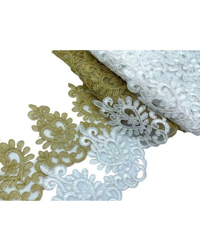 Passamaneria pizzo tulle - cm,