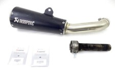 HUSQVARNA SVARTPILEN 125 SILENZIATORE TERMINALE SCARICO AKRAPOVIC M-HCUFG002 21 