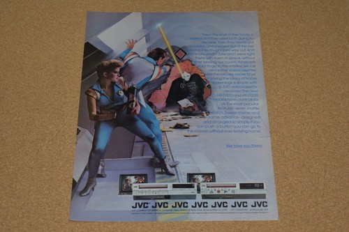 Pubblicità stampa anni jvc - pubblicità,