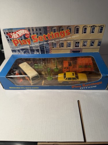 Hot wheels 1982 city - wheels, scene