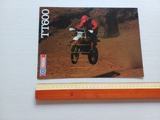 Yamaha TT 600 1985 depliant originale italiano